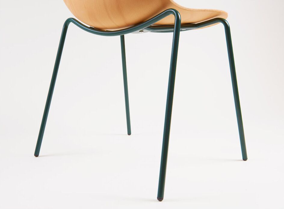 Стул дизайнерский Сяоми LYKKE 3D Curved Wood Lounge Chair