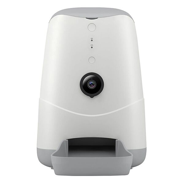 Умная автоматическая Wi-Fi кормушка с видеокамерой Petoneer Nutri Vision Feeder (White) - 2