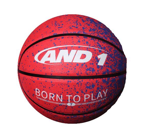 Резиновый мяч AND1 Teen Rubber Basketball (Red/Красный) - 1