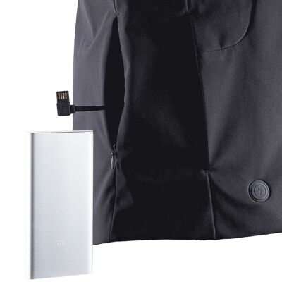 Куртка с подогревом 90 Points Temperature Control Jacket S (Черная/Black) - 4