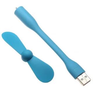 USB-вентилятор Xiaomi Mi Portable Fan (Blue/Синий) - 3