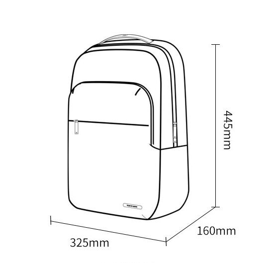 Рюкзак 90 Points BTRIP Large Capacity backpack 2106 (Black) - 8