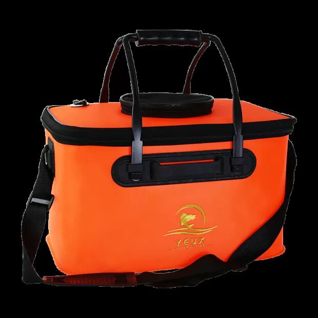 Рыболовное ведро Yeux Outdoor Foldable Fishing Bucket YTDS2210 22L (Orange) - 1