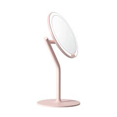 Зеркало косметическое AMIRO Mini 2 Desk Makeup Mirror Pink AML117 (розовое)