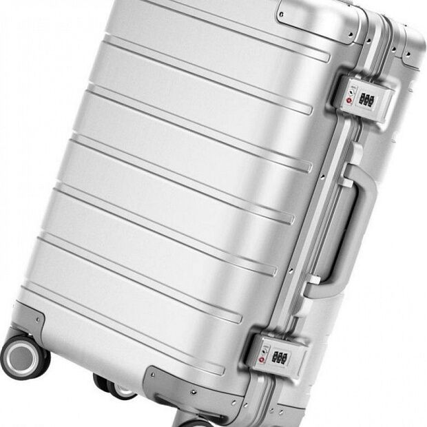 Чемодан Xiaomi metal suitcase 2 (Silver/Серебристый) - 3