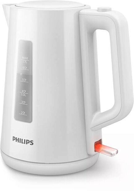 Чайник Philips/ Пластиковый чайник, 1,7 л,белый - 4
