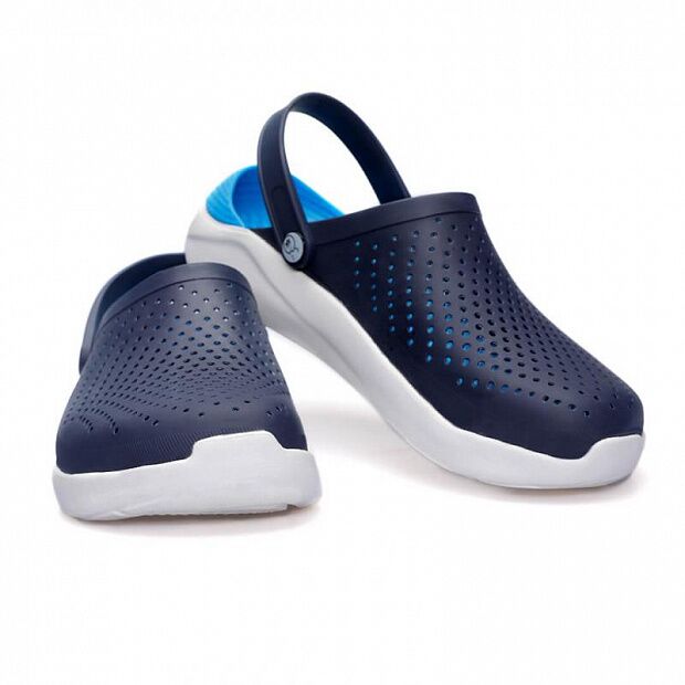 Сланцы Aishoes Summer Beach Hole Shoes (Blue/Синий) 