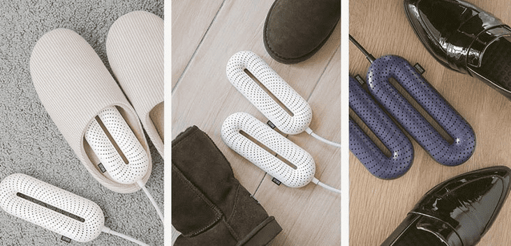 Принцип работы для обуви Xiaomi Sothing Zero-Shoes Dryer 