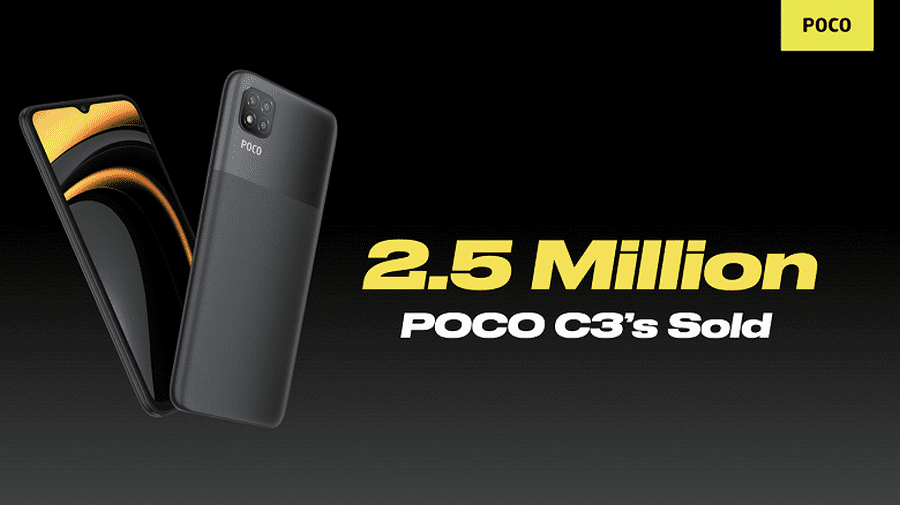 Внешний вид смартфона Poco C3