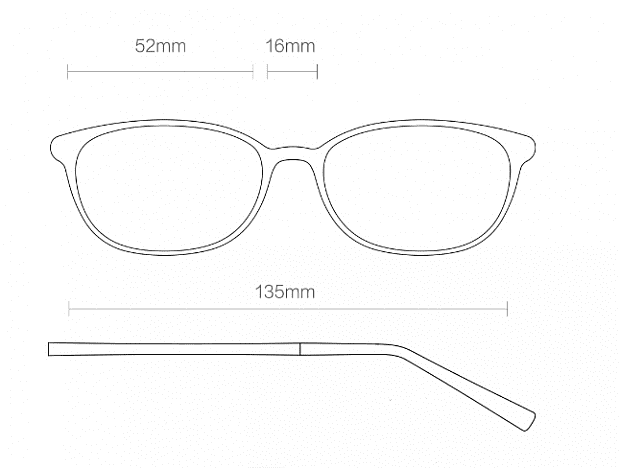 Компьютерные очки ANDZ Smart Manufacturing Ultra-Light Colorful Glasses 40% (Blue/Синий) - 2